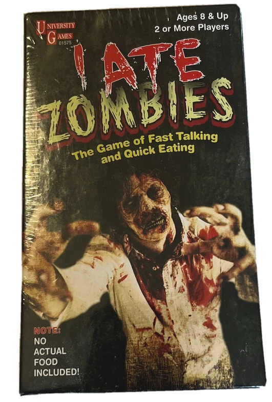 NEW Factory Sealed I Ate ZOMBIES game University Games 2012 - Image 1 of 1