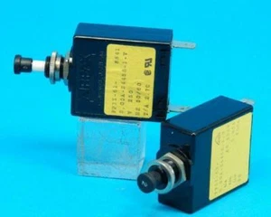 Sensata Airpax - PP11-62F-2.00A-24458-2-V - 2Amp Push-Pull Circuit Breakers. - Picture 1 of 5
