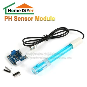 1x Liquid PH Value Detection Sensor Module PH Electrode Probe for 51/STM32 - Picture 1 of 5