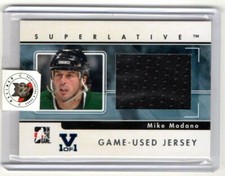 09/10 ITG Superlative Silver Jersey Mike Modano Vault Stamped 1/1 [Dallas Stars]