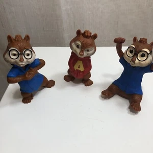 Alvin und die Chipmunks 3 Stück Mcd Toys, Alvin, 2009, 2011 - Bild 1 von 5