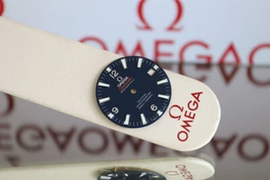 100% Genuine Blue Lacquered OMEGA Dial for Seamaster Professional Co-Axial model - Picture 1 of 6