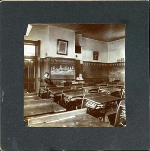 CENTENNIAL SCHOOL TRINIDAD COLORADO 1907 MINNIE ADAMSON LEHRER 7. KLASSE FOTO - Bild 1 von 3