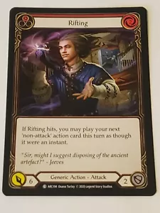 Rifting (Red) Arcane Rising Unlimited Flesh And Blood NM Condition - Picture 1 of 2