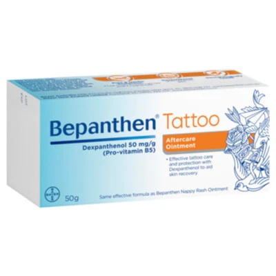 Bepanthen Tattoo Aftercare Protection Ointment 50g ( Free shipping) - image 1 of 2