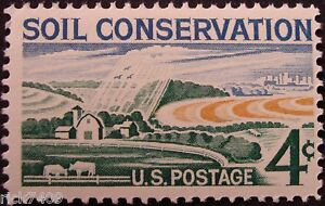 Stamps US 4c Soil Conseration, Cat. #1133 Mint NH/OG
