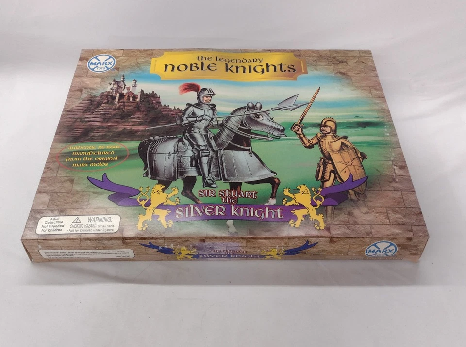 Juguetes Marx Caballero de Plata Sir Stuart Reproducción - Los Caballeros Nobles Legendarios Foto 1 de 4