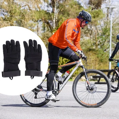 1 Paar im Freien Reithandschuhe Anti-Skid-Schutzhandschuhe Vollfinger Handschuhe - Bild 1 von 4