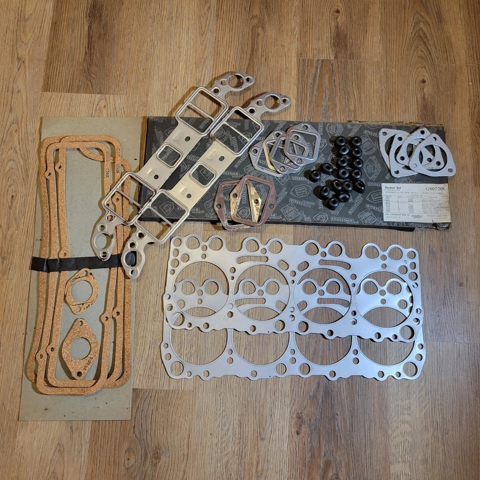 N.O.S. Комплект прокладок головки Fitzgerald Oldsmobile 1959-1960 88 98 S-88 V8  - Изображение 1 из 4