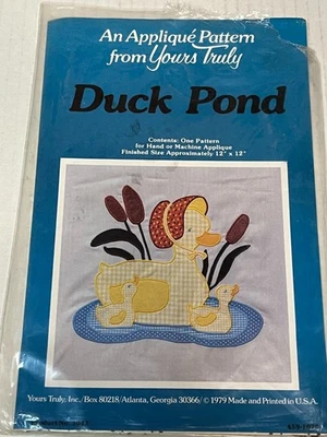 Duck Pond 贴花图案 Yours Truly 12 x 12 — 第 1/4 张图片