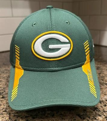 Green Bay Packers Reebok Hat Cap Snapback Adjustable Green NFL Football - Image 1 of 4