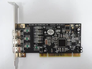 CARTE INTERFACE PCI ADS Technologies (API-311 1394DV IP-T02-2230-00-00011 ) D'OCCASION - Photo 1/4