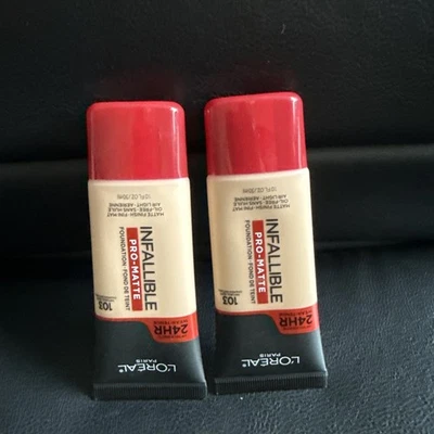L'Oréal Infallible Pro-Matte Foundation Shell Beige 103 - Image 1 of 3