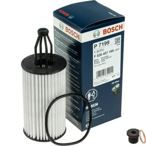 BOSCH Filtro de Aceite Con Tapón Drenaje para Mercedes-Benz Clase C T-Model - Imagen 1 de 4