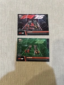 F1 75 Live 2025 Formula 1 Topps NOW Card 11 Green Parallel 80/99 And Base Card - Picture 1 of 9