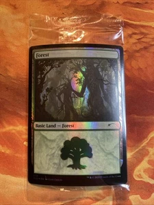MTG Sealed Foil Forest (572) Secret Lair Drop: Promo Near-Mint Basic Land!! - Picture 1 of 2