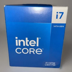 SEALED NEW Intel i7-14700 14th Gen 20Core 3.40GHz OC LGA-1700 Boxed Processor - Bild 1 von 5