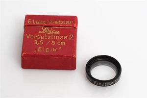 Leitz Leica Elpik Close-Up Lens 2 For Elmar 5Cm - Picture 1 of 2