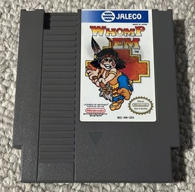 NES Game WHOMP 'EM Authentic Vintage Nintendo