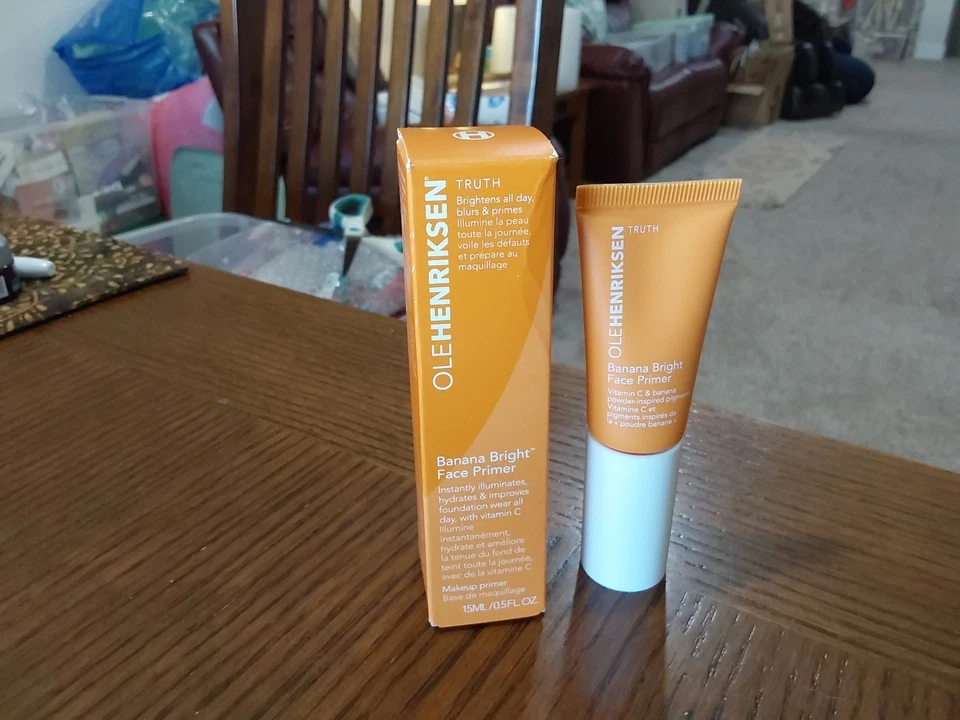 OLE HENRIKSEN BANANA BRIGHT FACE PRIMER FL SZ .5 OZ NEW IN BOX FREE SHIP! - Image 1 of 1