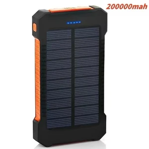 Banque d'énergie solaire 200000mah grande capacité. - Photo 1 sur 5