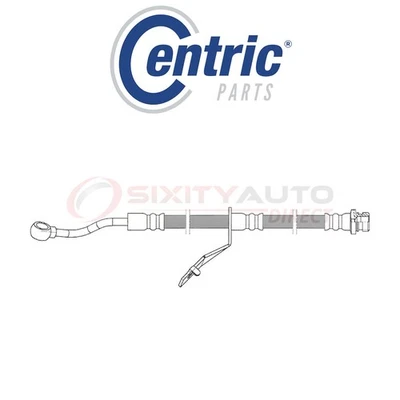 Centric Brake Hydraulic Hose for 2012-2017 Kia Rio 1.6L L4 - Braking zm - Image 1 of 4