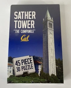 Cal Bears Sather Tower "Der Campanile" 45-teiliges 3D-Puzzle Neu - Bild 1 von 3