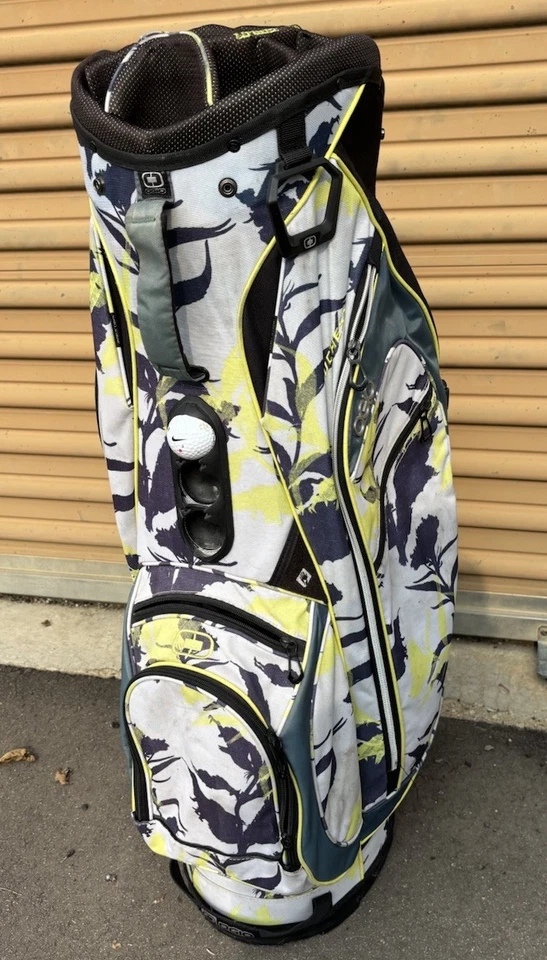 Carro de golf Ogio bolsa 15 vías divisor plantas hojas cubierta incluida Foto 1 de 4