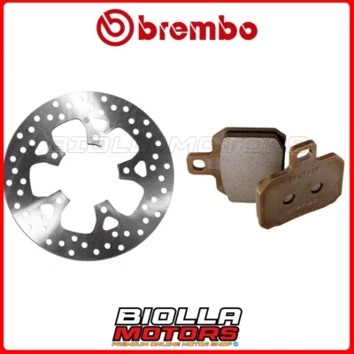 KIT PASTIGLIE + DISCO BREMBO KTM SUPER DUKE R 1290 2017 POSTERIORE [65 - Fisso]  - Imagem 1 de 4