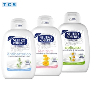 NEUTRO ROBERTS Sapone Intimo, Loción de lavado íntima en dispensador, 200 ml - 3 notas aromáticas - Imagen 1 de 4
