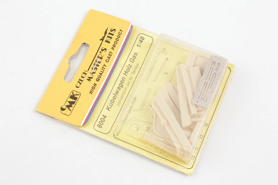 CMK 8004 Kubelwagen Holz Gas Conversion Set Tamiya 1:48 modellismo statico - Immagine 1 di 1