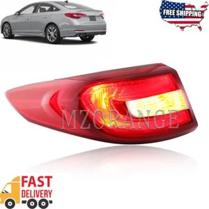 Left Side Outer Tail Light Rear Lamp W/bulb For Hyundai Sonata 2015 2016 2017 LH - Picture 1 of 11
