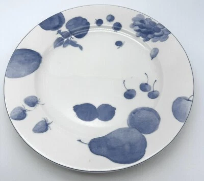 Plato para servir 2 frutas azules colección época Noritake 12 1/8" fruta Foto 1 de 4