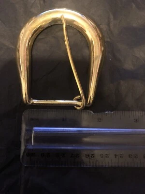 "27 hebillas de cinturón de metal de 1,5"" - color dorado - ligeras" Foto 1 de 3