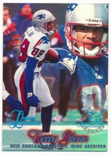 TERRY GLENN 1997 FLAIR SHOWCASE #25 ROW 1 LEGACY COLLECTION PATRIOTS SP #088/100