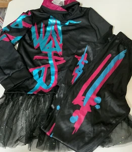 🧷 Lucy Wyldstyle Lego Movie Halloween Costume Lg 10-12,  As Shown, 🆕 - Picture 1 of 3