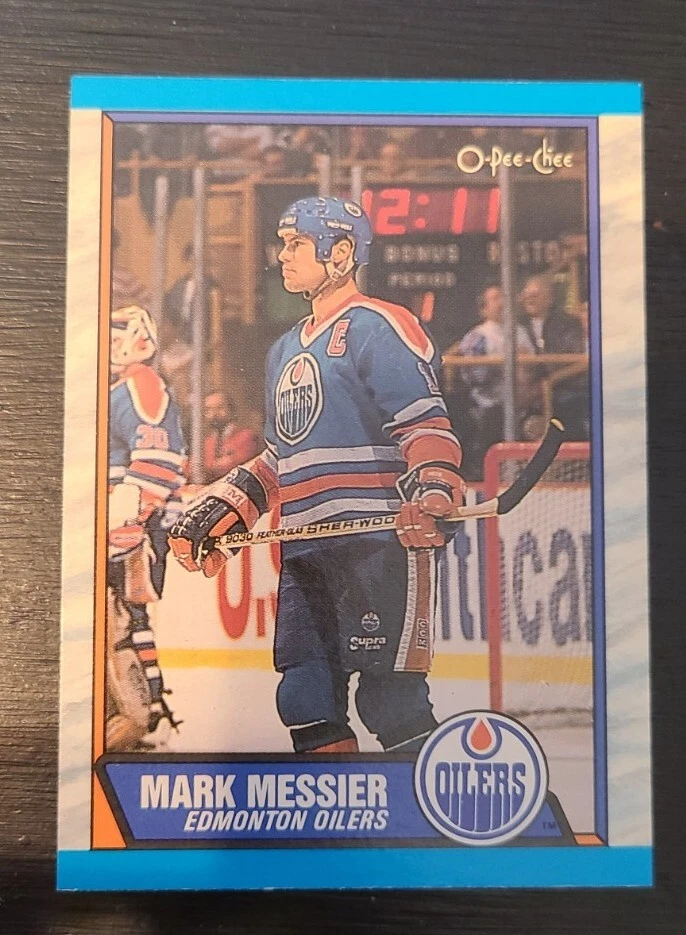1989-90 O-Pee-Chee Mark Messier #65 Edmonton Oilers - Image 1 of 1