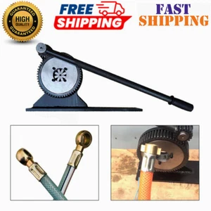 ✅Manual Benchtop Hydraulic Tube Jack Gear Hose Crimper Crimping Machine 8mm-32mm - Picture 1 of 5