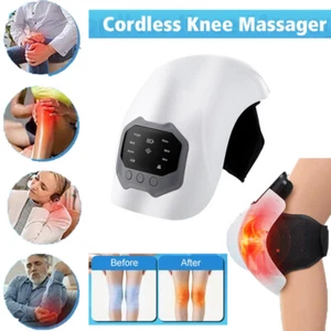Electric Smart Knee Massager Infrared Heating Therapy Machine Elbow Pain Relief - Picture 1 of 15