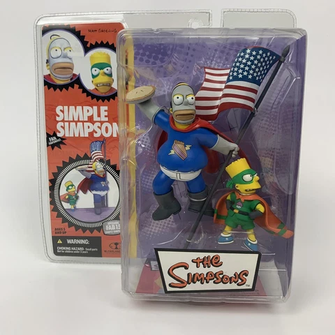 The Simpsons Simple Simpson Pie Man and Cupcake Kid Fan Favorite McFarlane Toys Cover