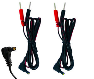 Tens/Ems Standard Electrode Lead Wires Standard  Female Connection  ( one pair )