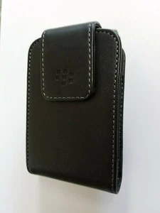 Rare BlackBerry Curve Swivel Rotating Leather Belt Clip Holster Small Case - Picture 1 of 4