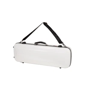 Crossrock Fiberglas länglicher Koffer passt 4/4 Full-Size Violine, TSA-Schloss - Bild 1 von 28