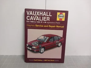 Vauxhall Cavalier 1988 - 1995 Haynes Manuale Garage Officina Retrò Libretto di servizio - Foto 1 di 4