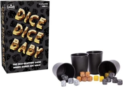 Dice Dice Baby the Dice-Bluffing Game Where Babies Are Wild! Party Games for 2-4 - Image 1 of 4