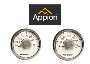 Appion G5 Twin, G1 Single, Gauge Set, New, Stainless Steel Housing, 0-700 Psi 