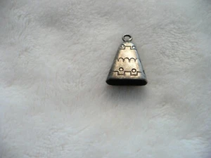 B5- VINTAGE CHARM SILVER BELL (MARKED MEXICO) #138 - Bild 1 von 10