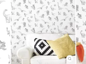 Jurassic Dinosaur Wallpaper Peel Stick Universal Studios Exclusive Roommates - Picture 1 of 7