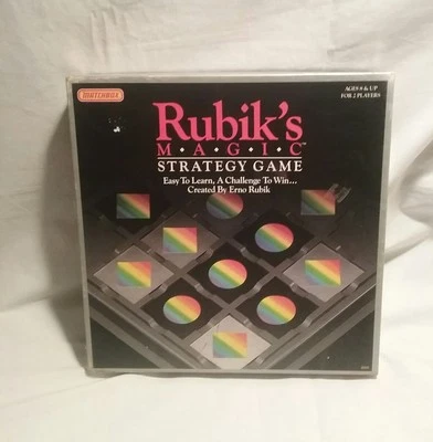 Matchbox Rubik's magic strategy game 1987 100% complete vintage #8350 - Image 1 of 3