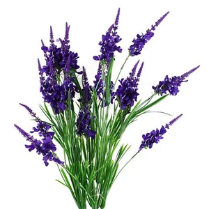 Kunstblumen lila Lerchensporn Kunststiel 80 cm 6er Pack - Bild 1 von 5